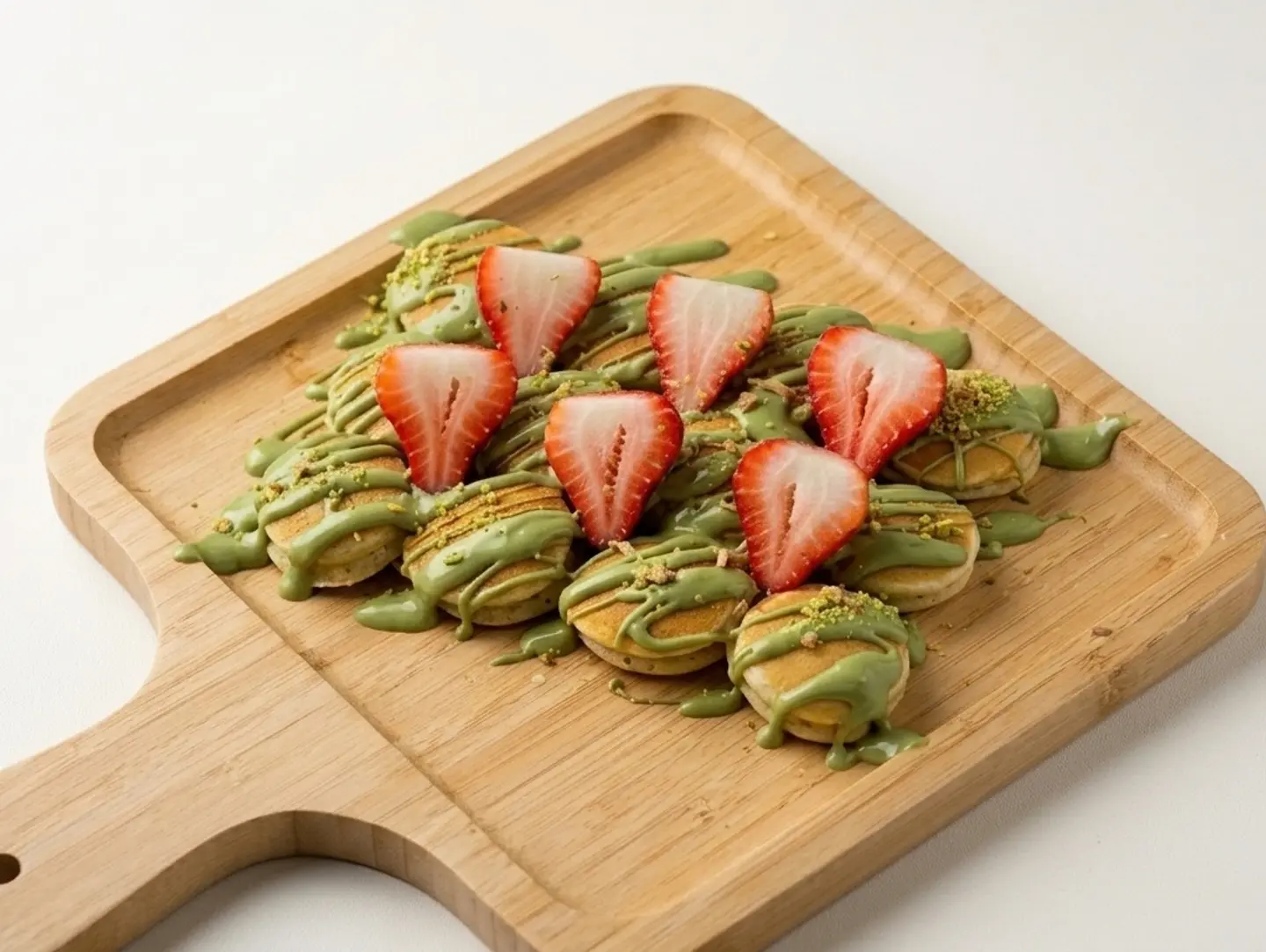 Mini Pancake Pistachio