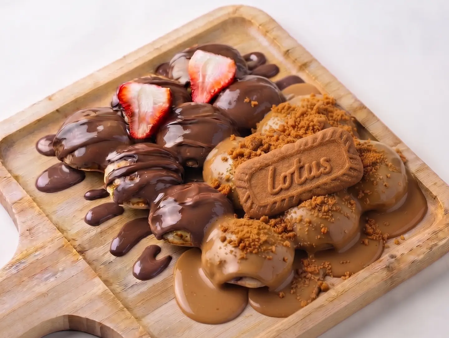 Mini Pancake Nutella Lotus