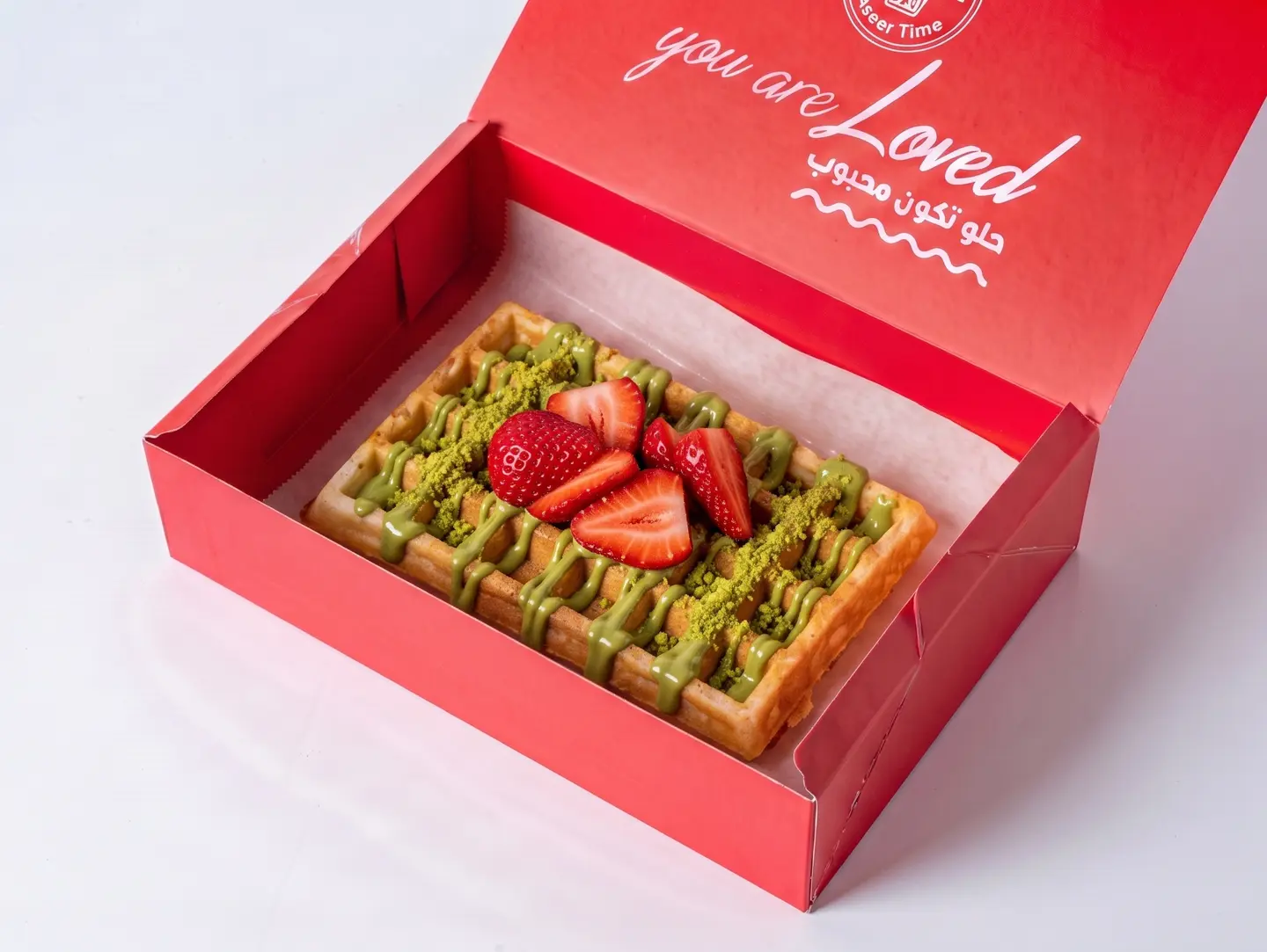 Pistachio Waffle