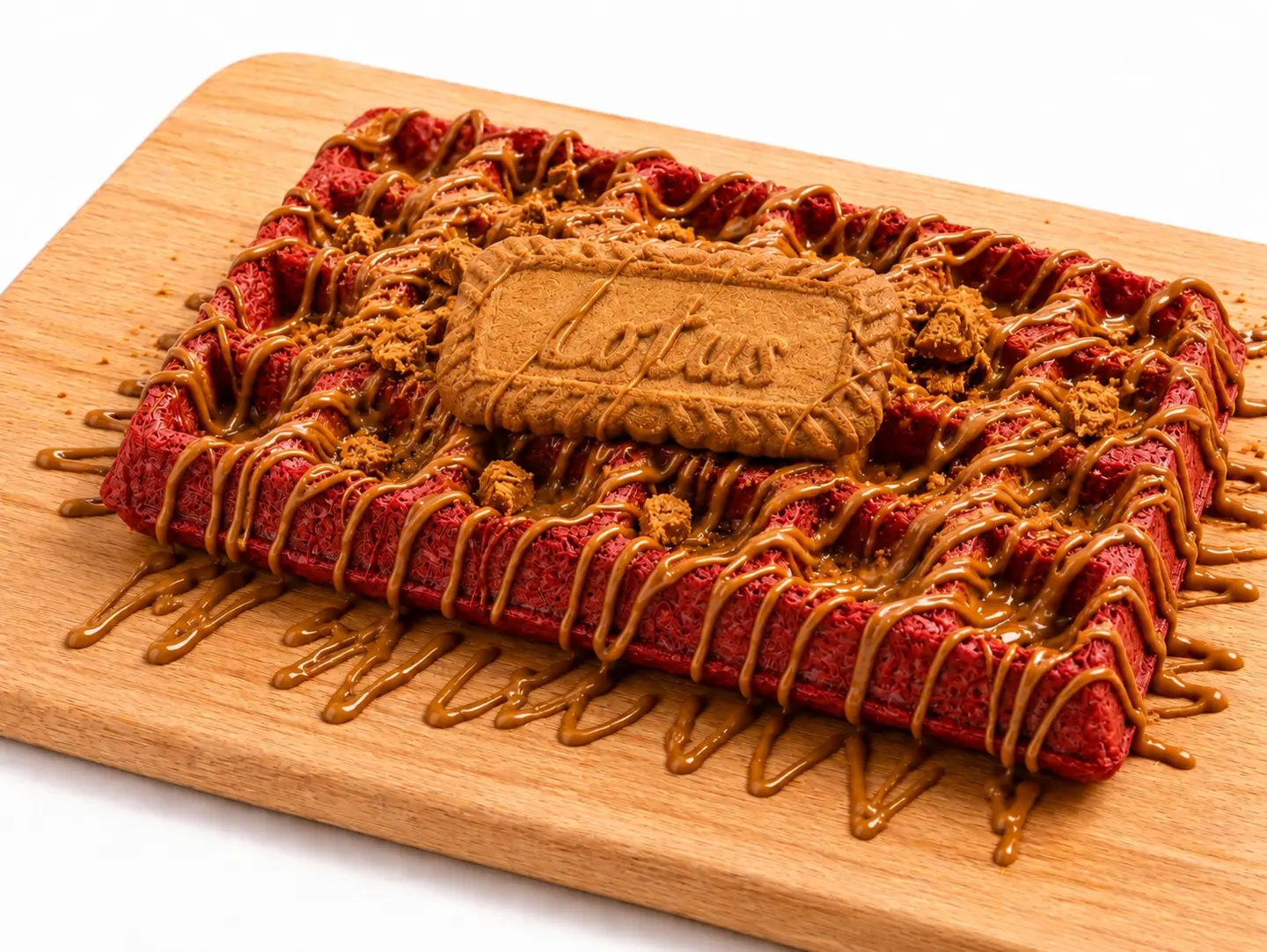 Red Waffle Lotus