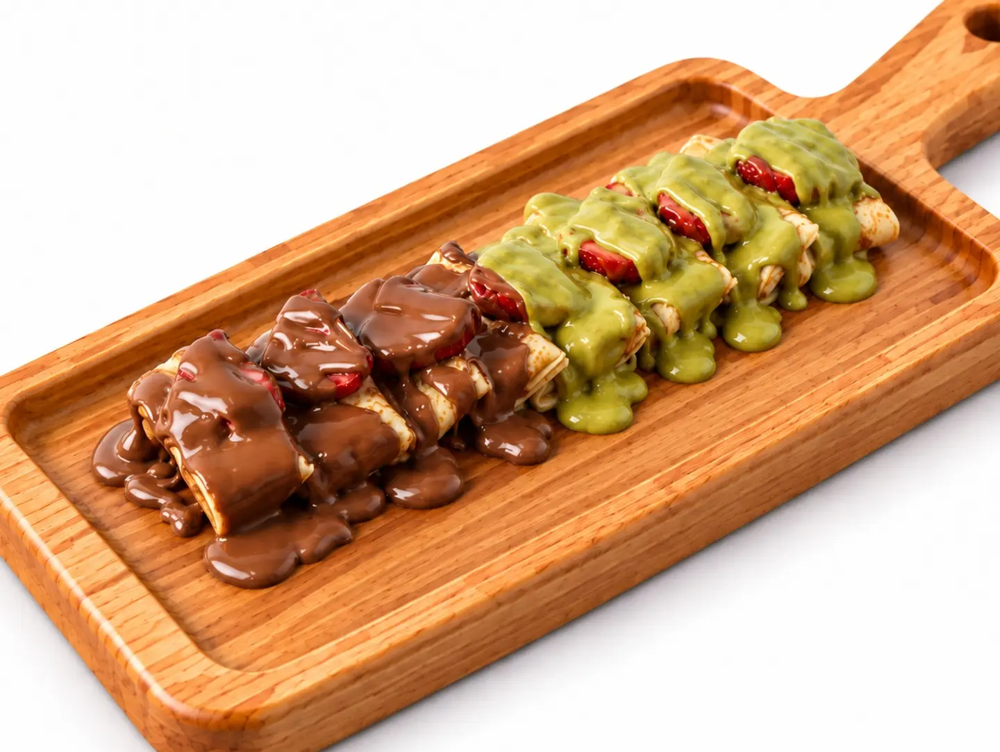 Nutella Pistachio Crepe