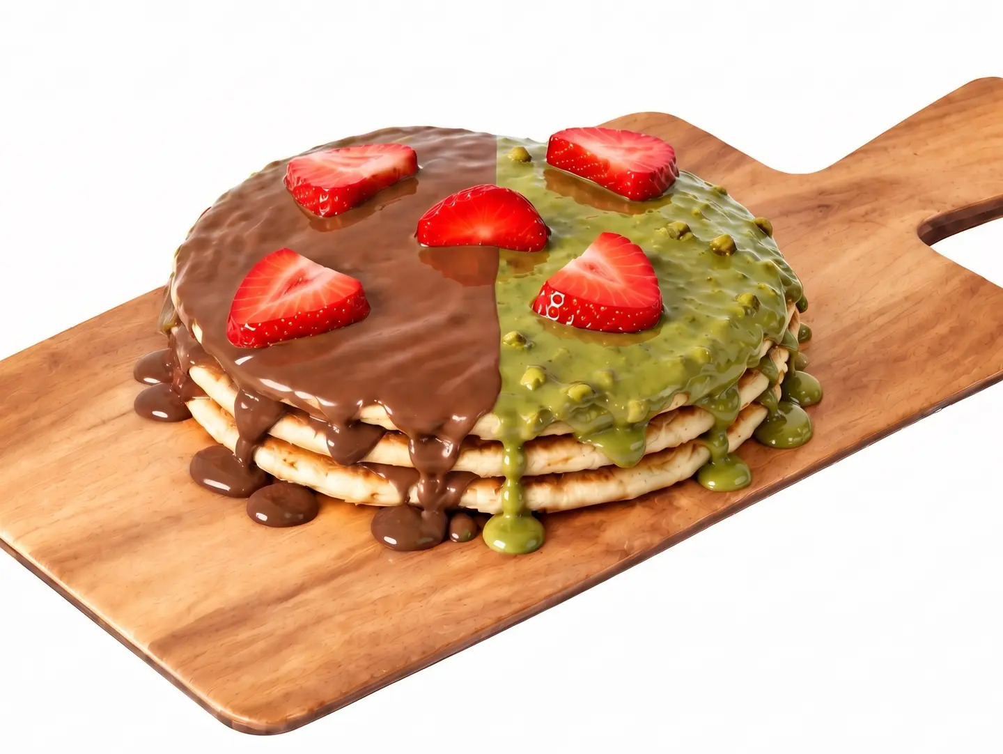 Nutella Pistachio Pancake