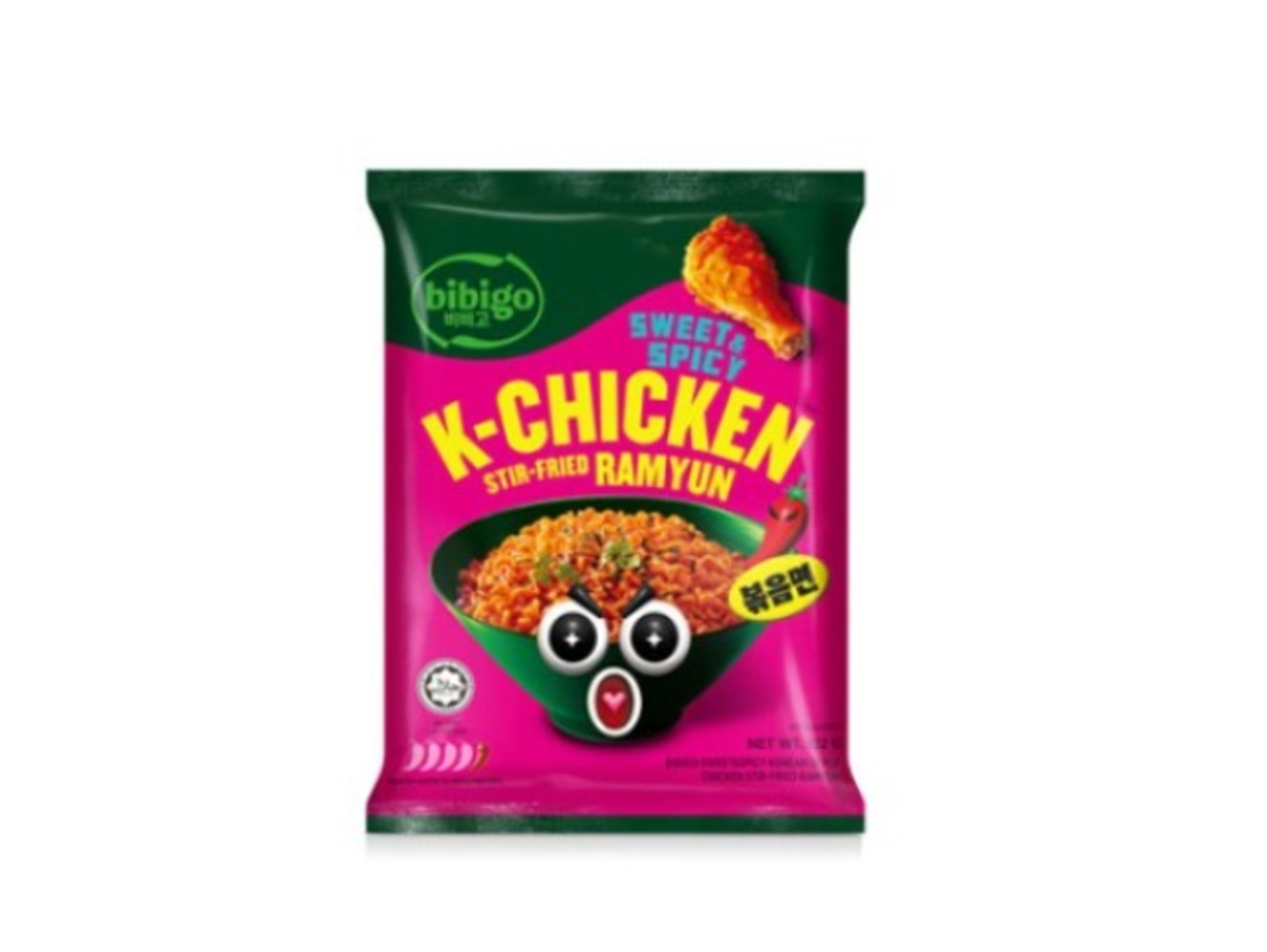 Bibigo Sweet & Spicy K Chicken Stir Fried Ramyun Pack