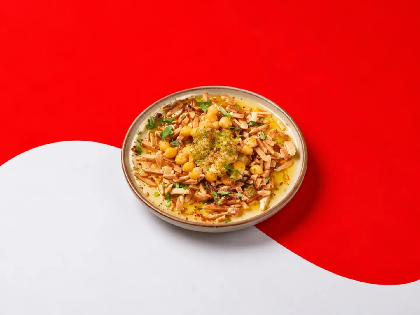 Hummus Fatteh With Ghee
