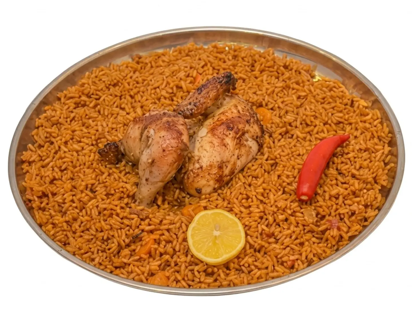 نصف حبة شواية أرز أحمر