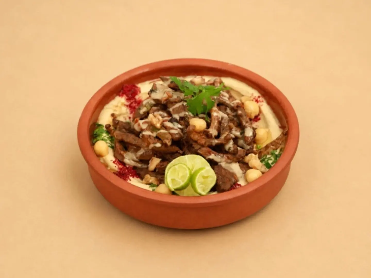 كبدة بالحمص