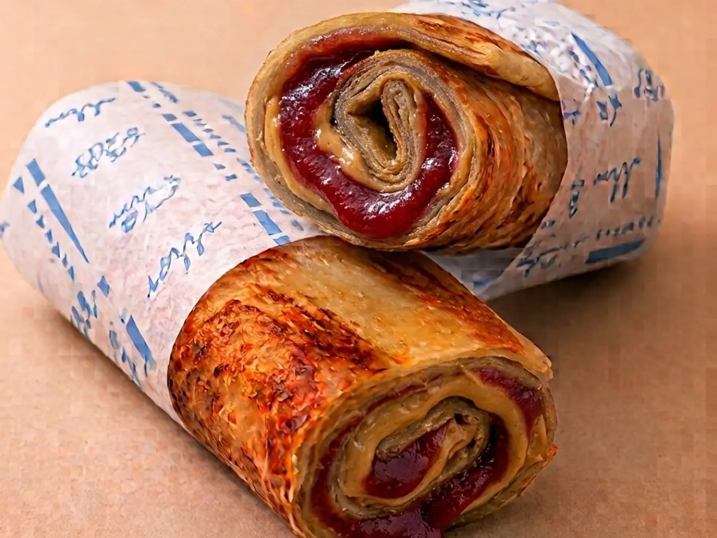 Peanut Butter Jam Chapati