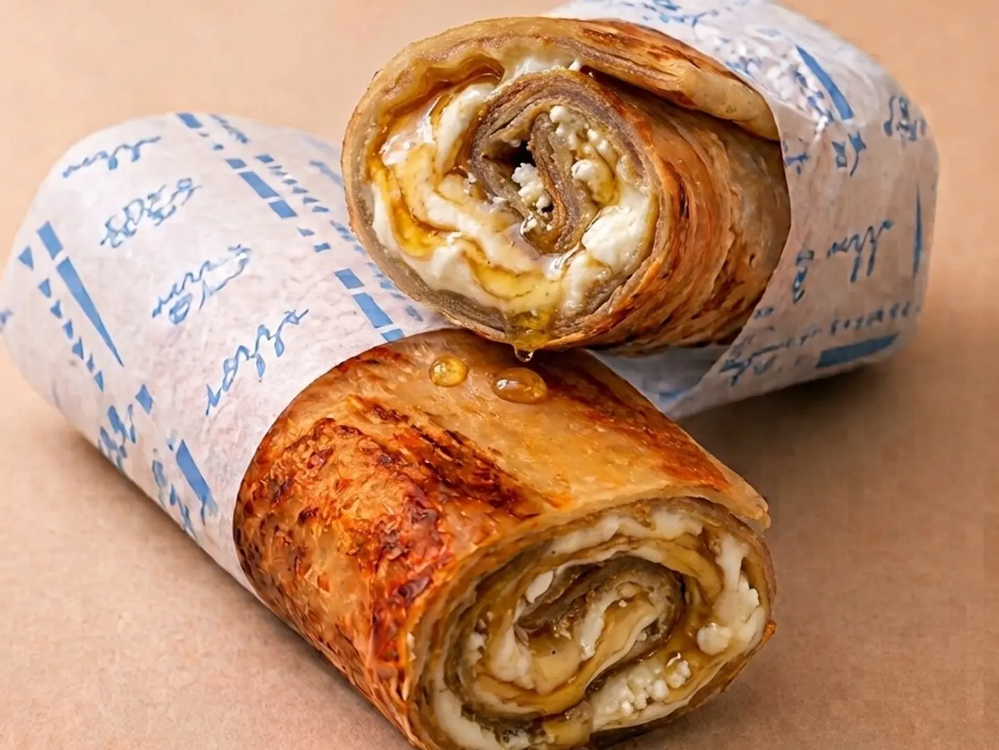 Cheese Honey Chapati