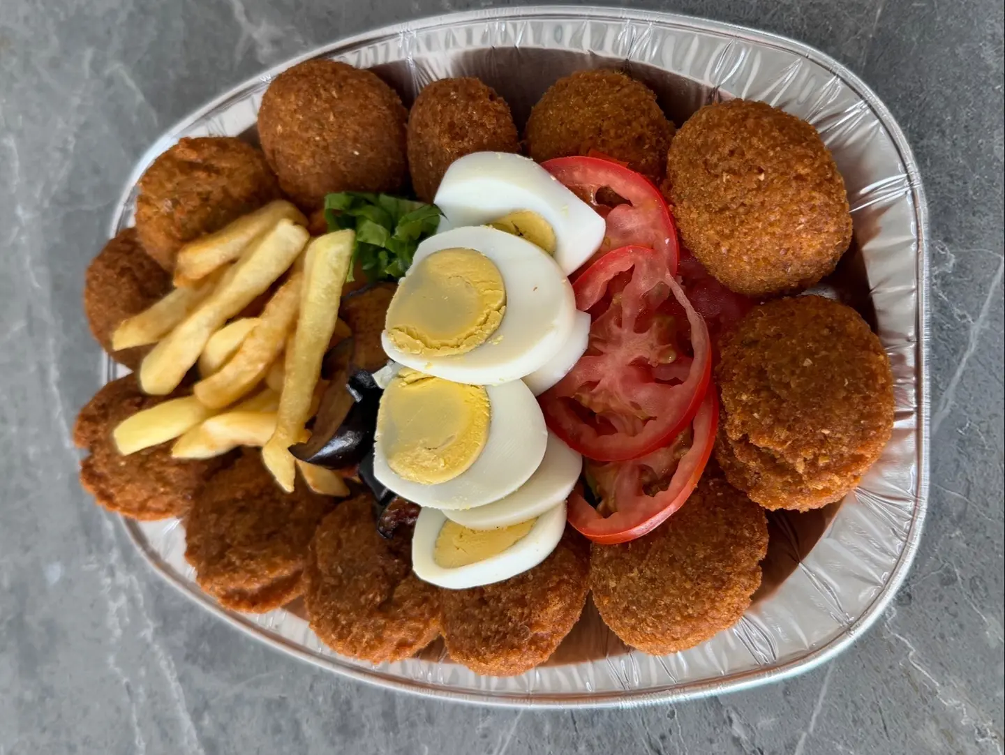 صحن فلافل