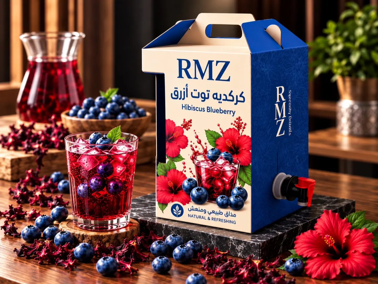 Blueberry Hibiscus Box