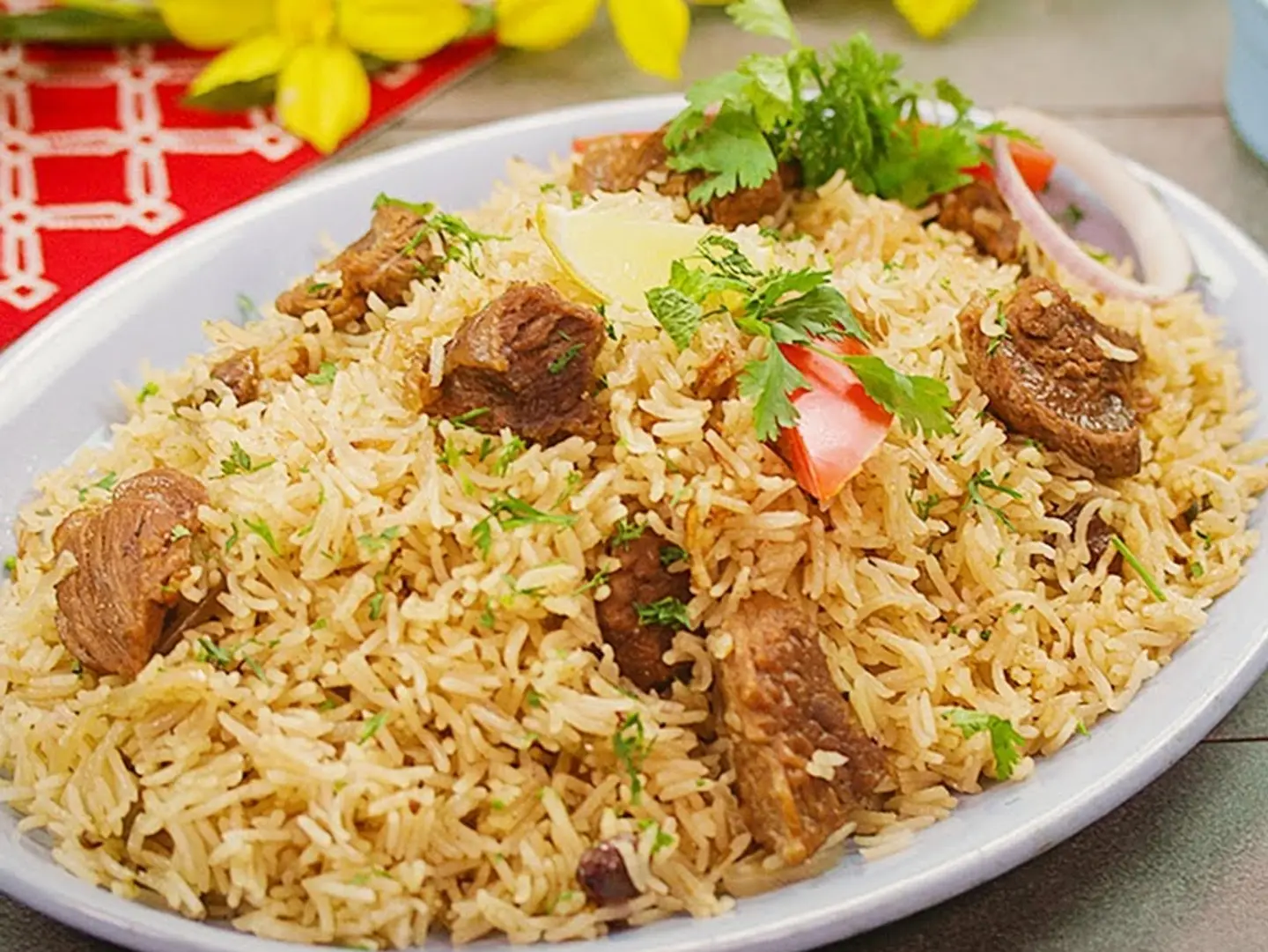 Pakistani Beef Pulao