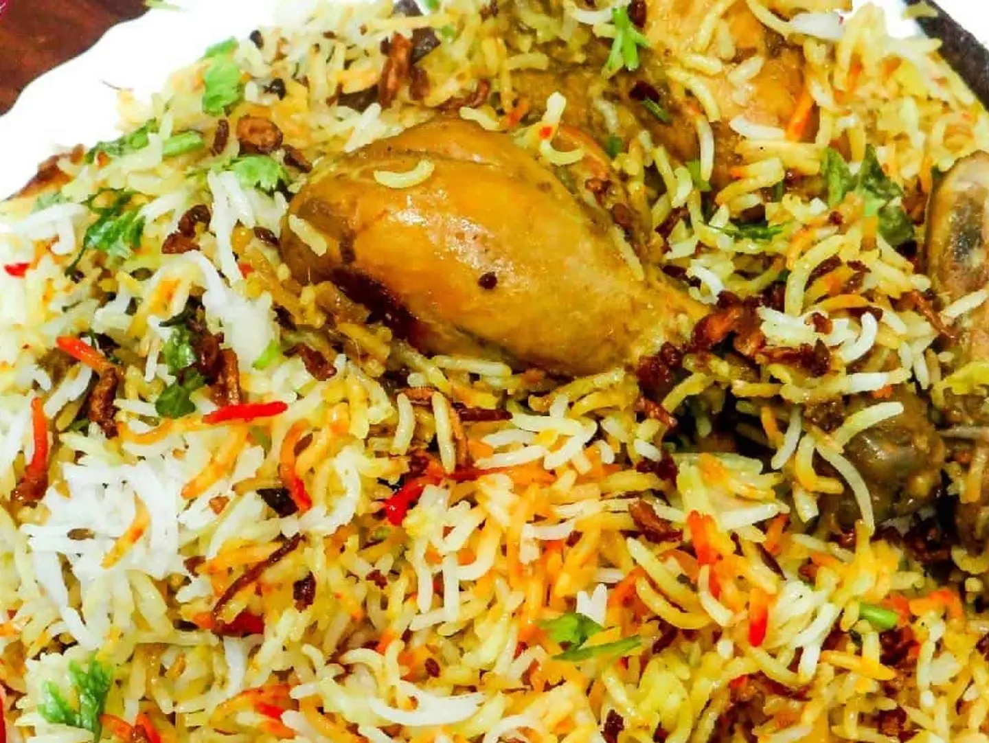 Hyderabadi Chicken Dum Biryani