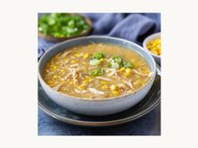 شوربة الدجاج بالذرة