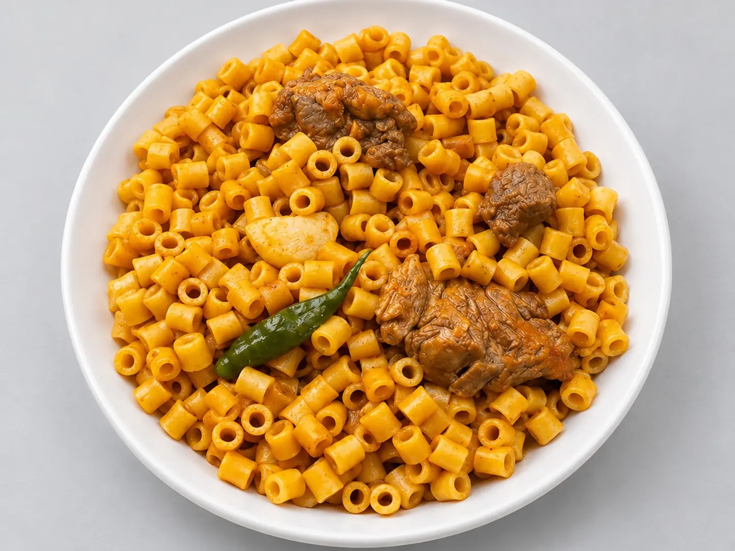 Mbakbaka With Meat