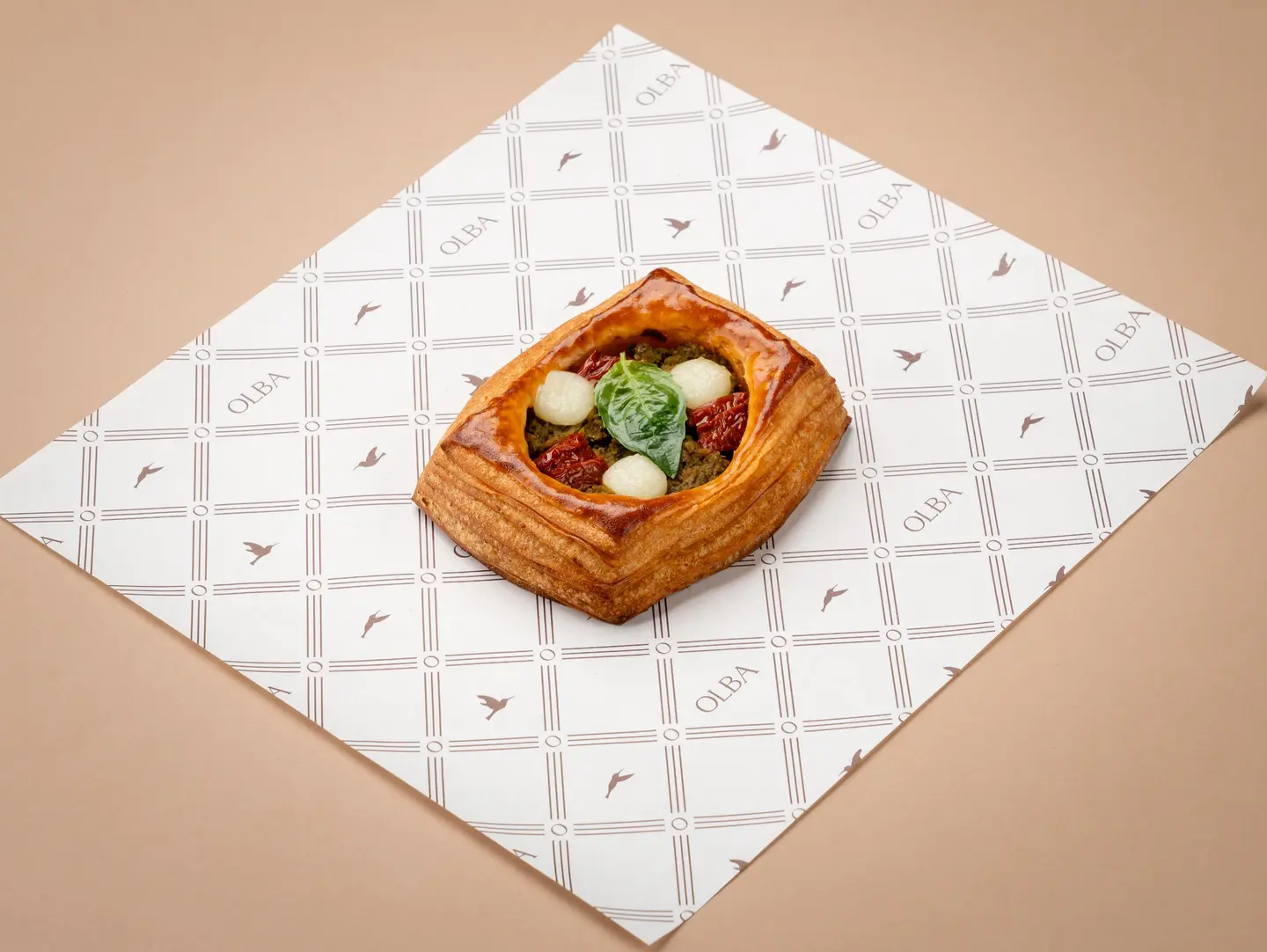 Pesto Cheese Danish