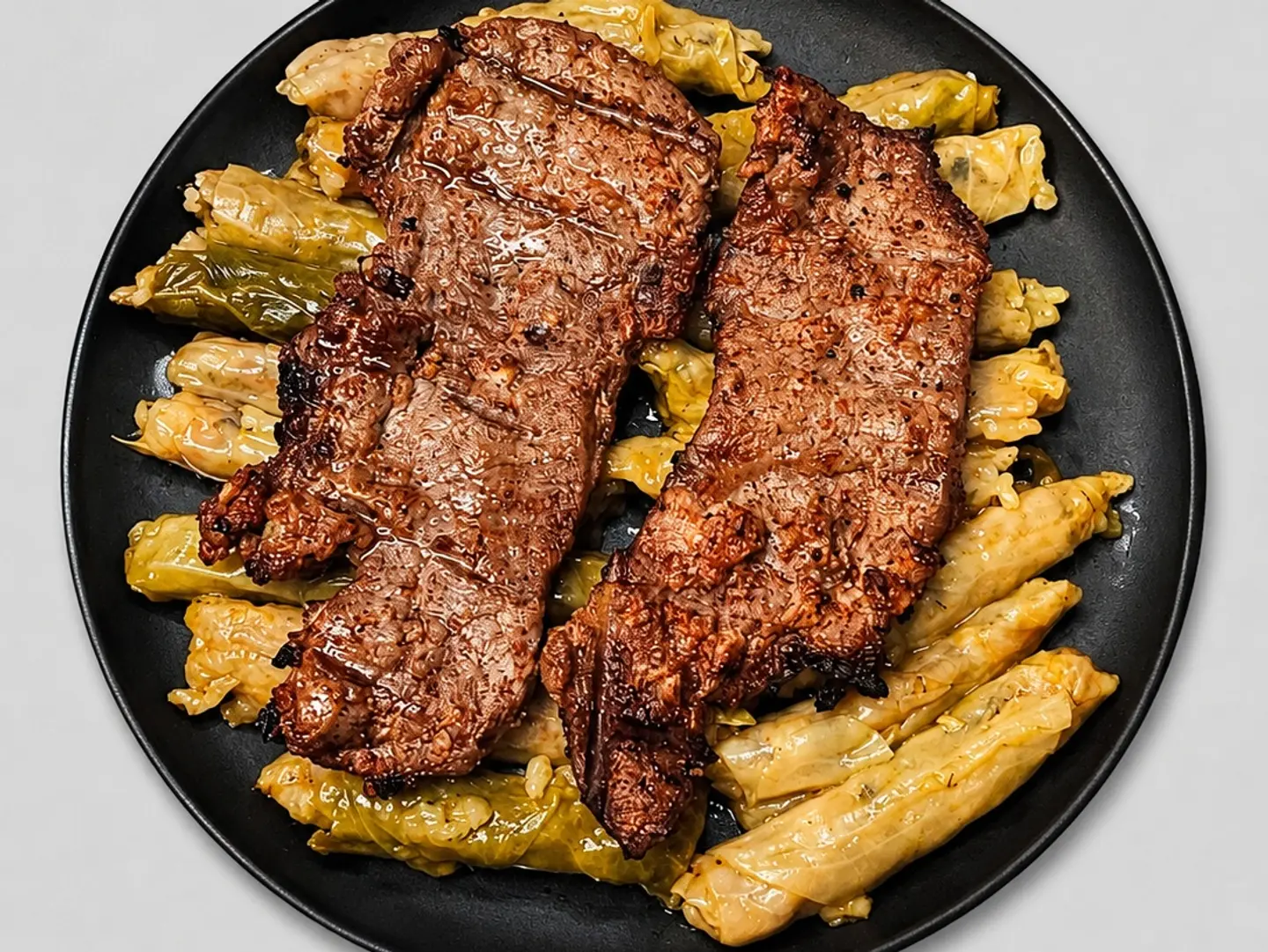 Mahshi And Beef Fillet