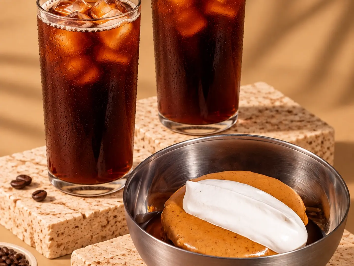2 Iced Coffee Day With Dtare Brule Cake