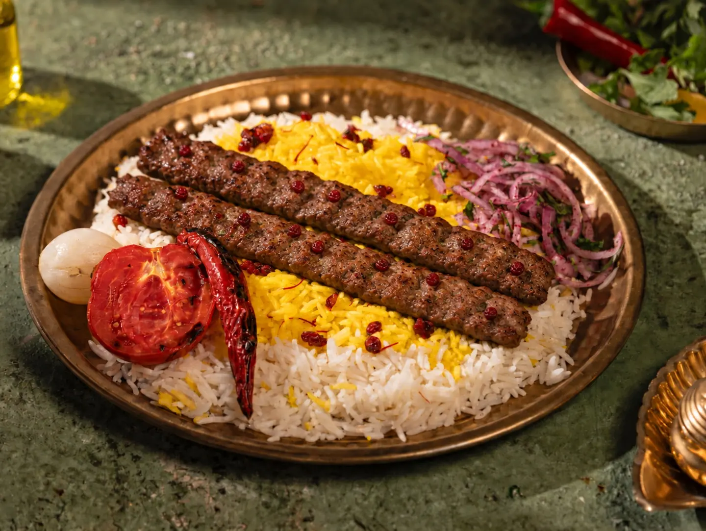 كباب كوبيده لحم
