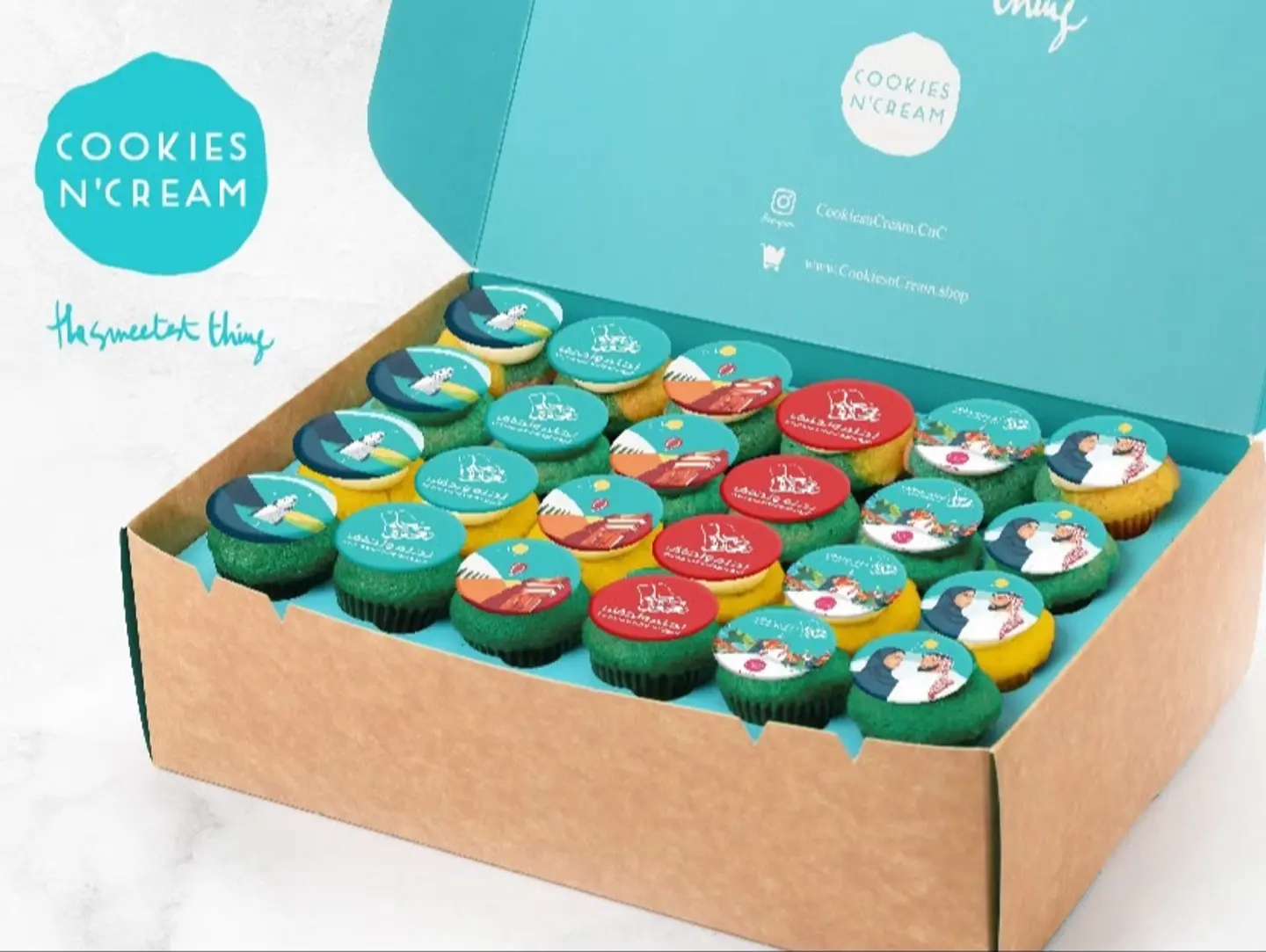 National Day Cupcake