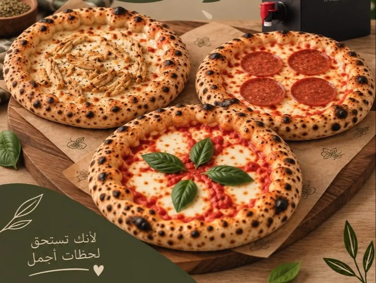 3 Pizzas Combo