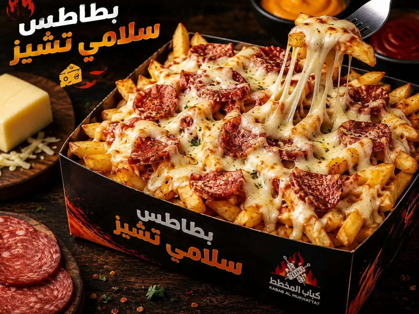 بطاطس سلامي تشيز
