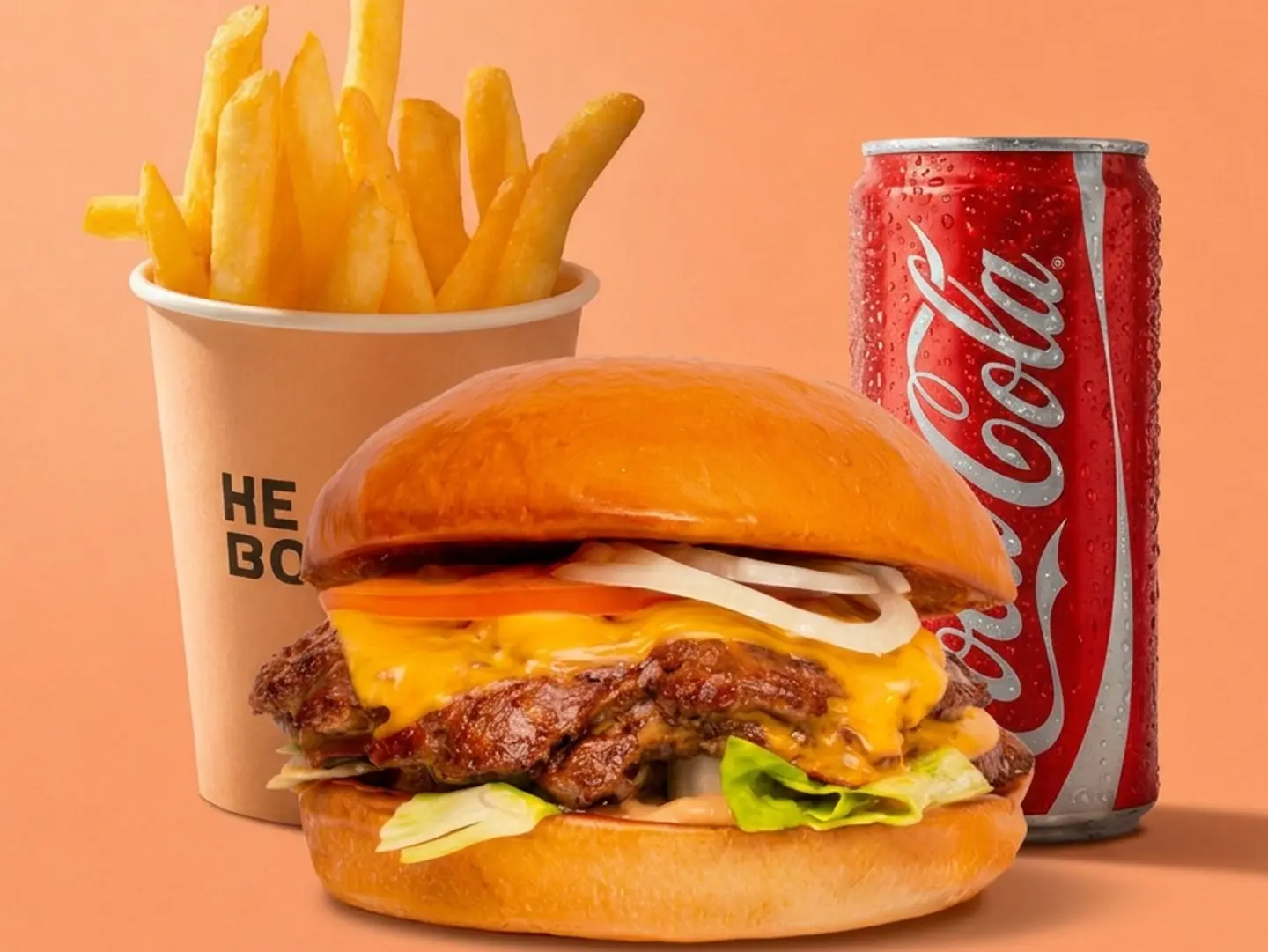 Double Classic Beef Burger Meal