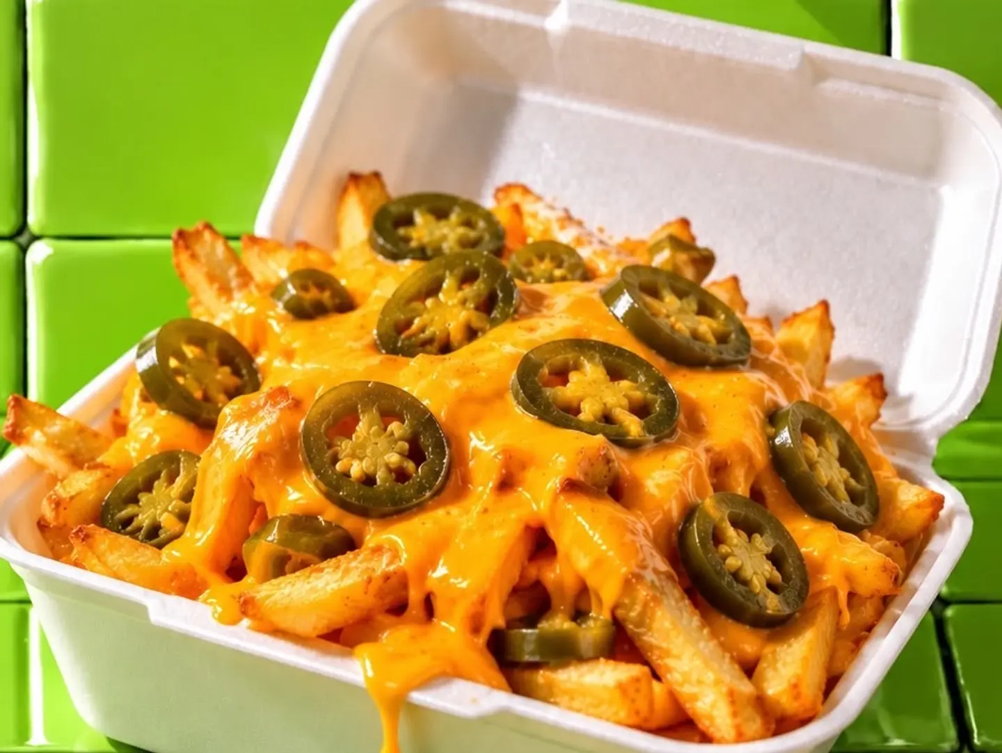 Cheese And Jalapeno Fries