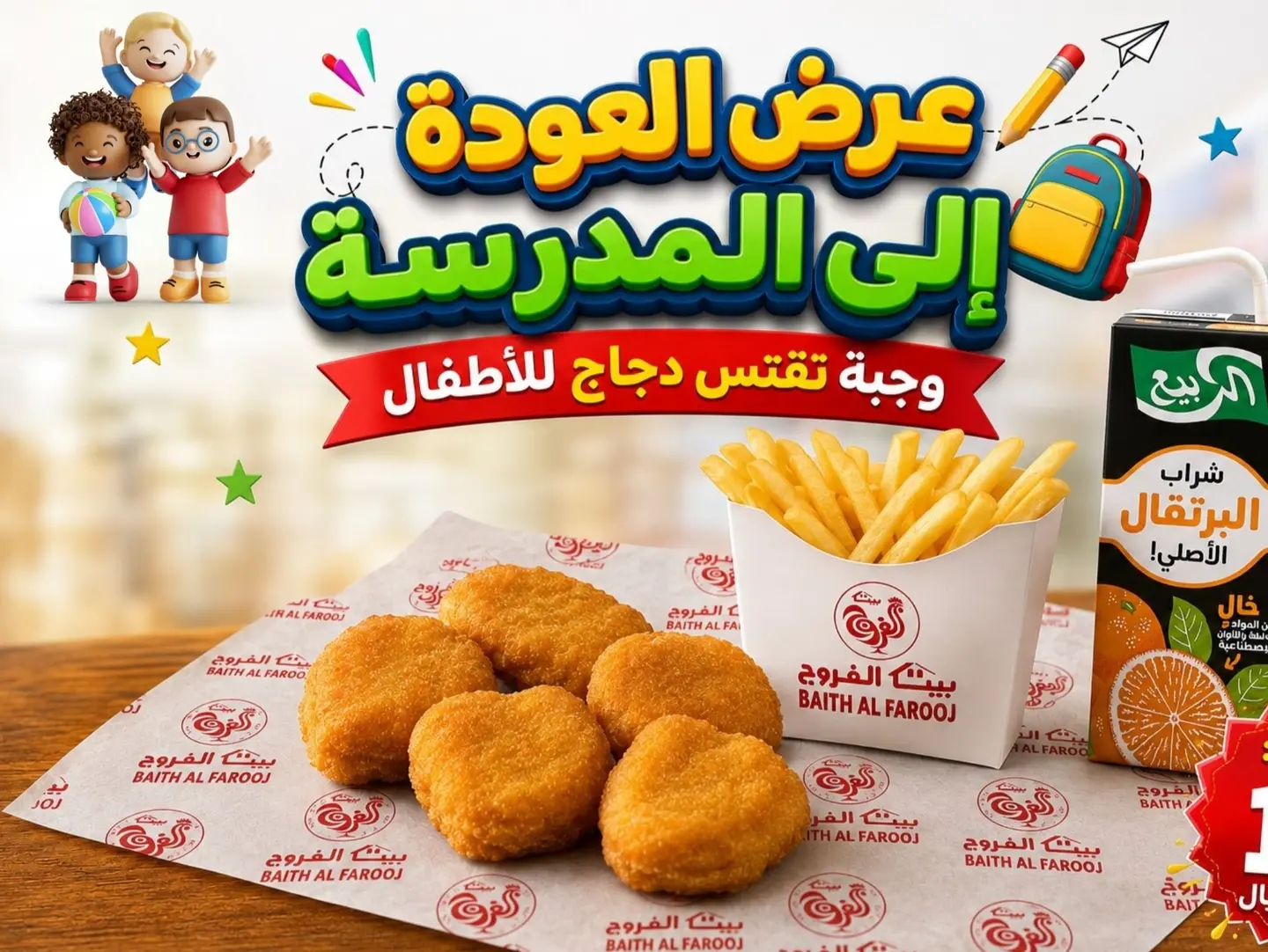 Kids Nuggets Meal