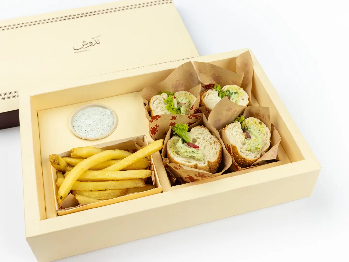 Smoked Turkey & Avocado Labneh Breakfast Kaak Bites (National Day 96 Bundle)