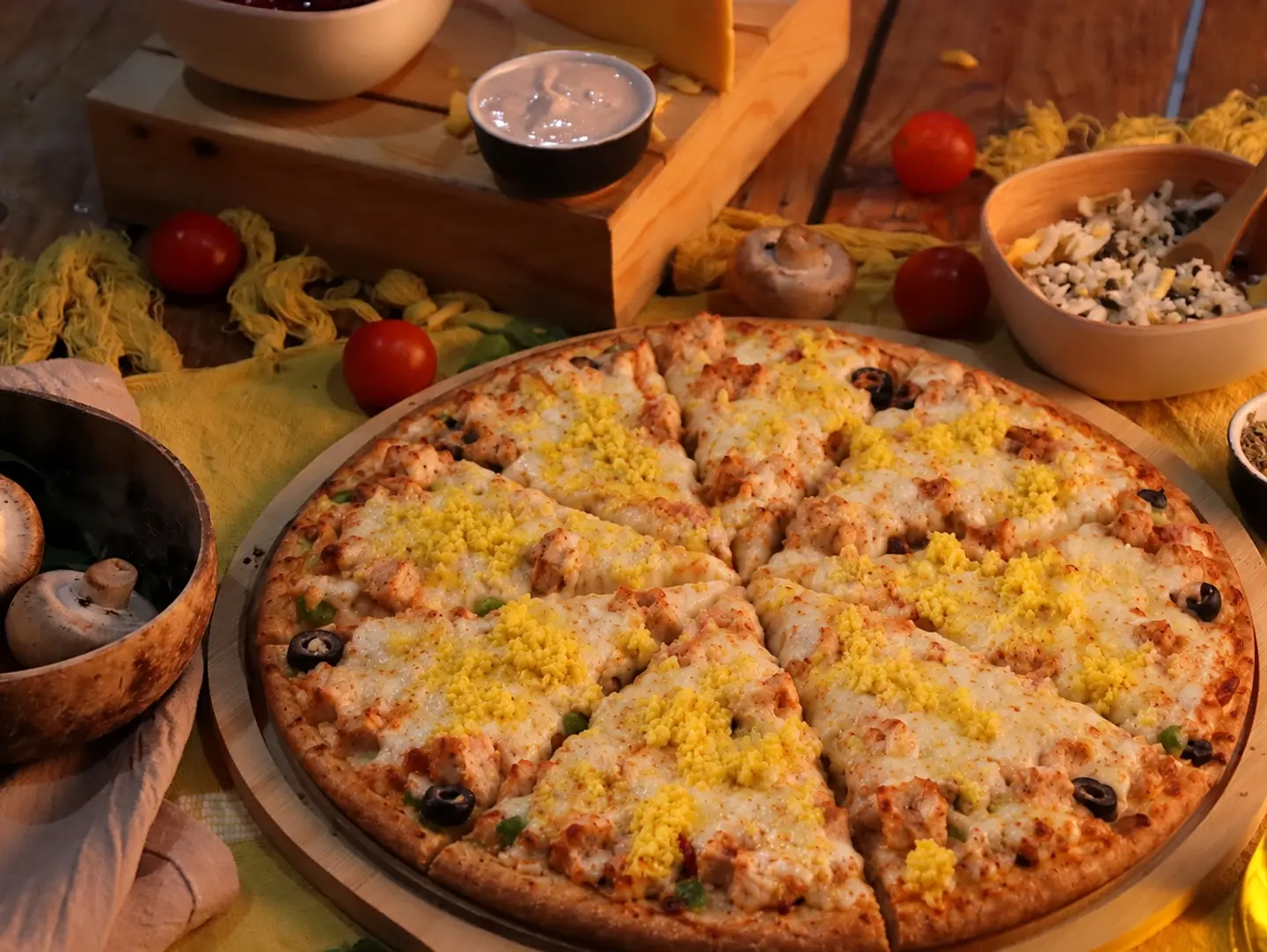 Protein Bomb Pizza
