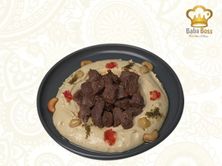 حمص باللحمة