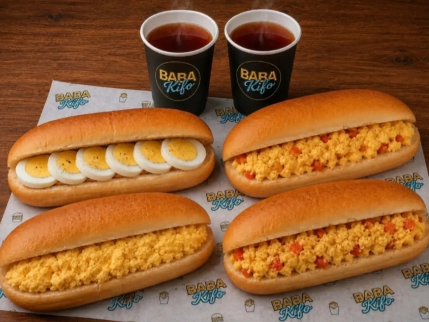 Combo Egg Sandwiches
