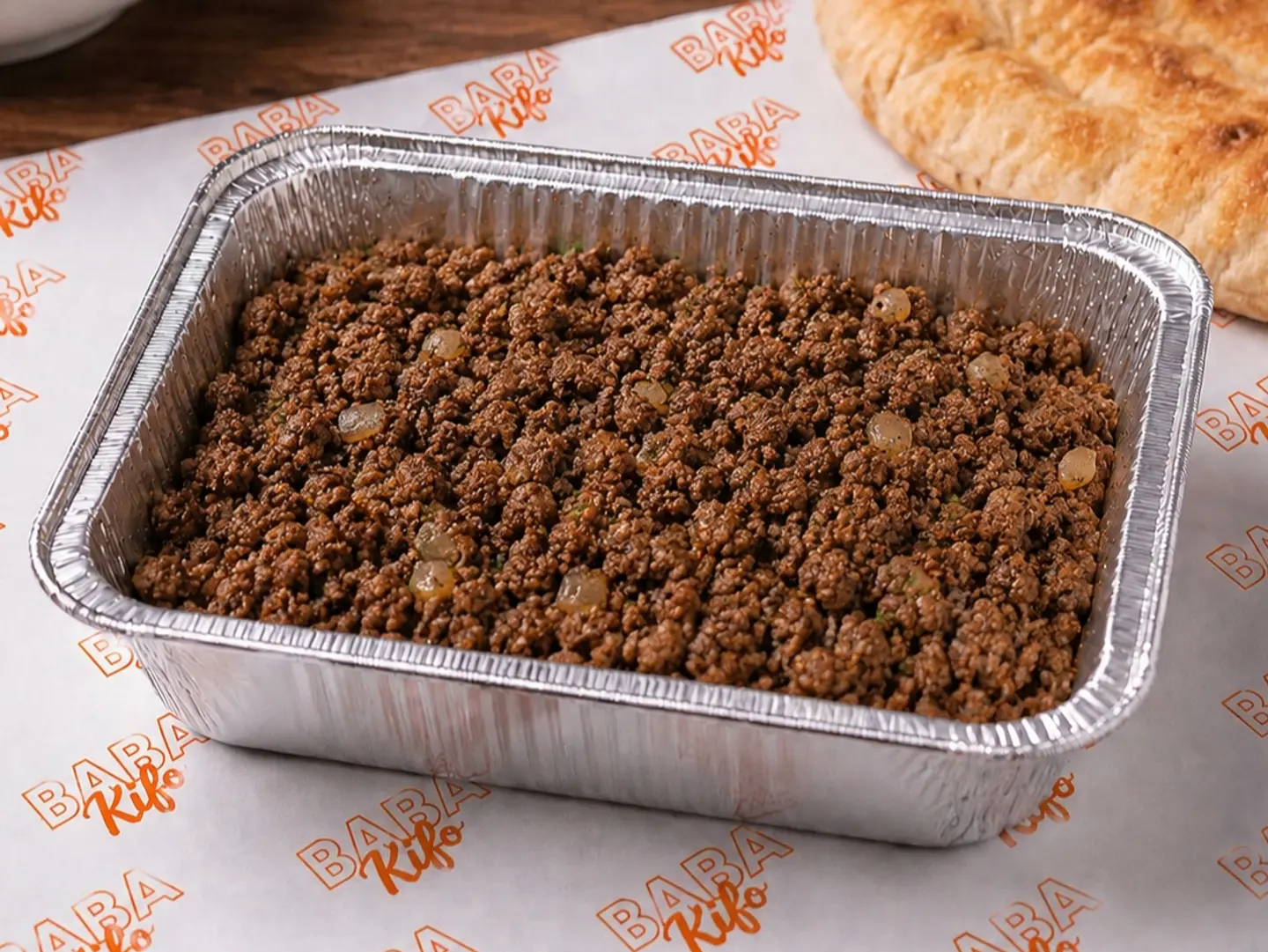 Plate Of Diced Meat