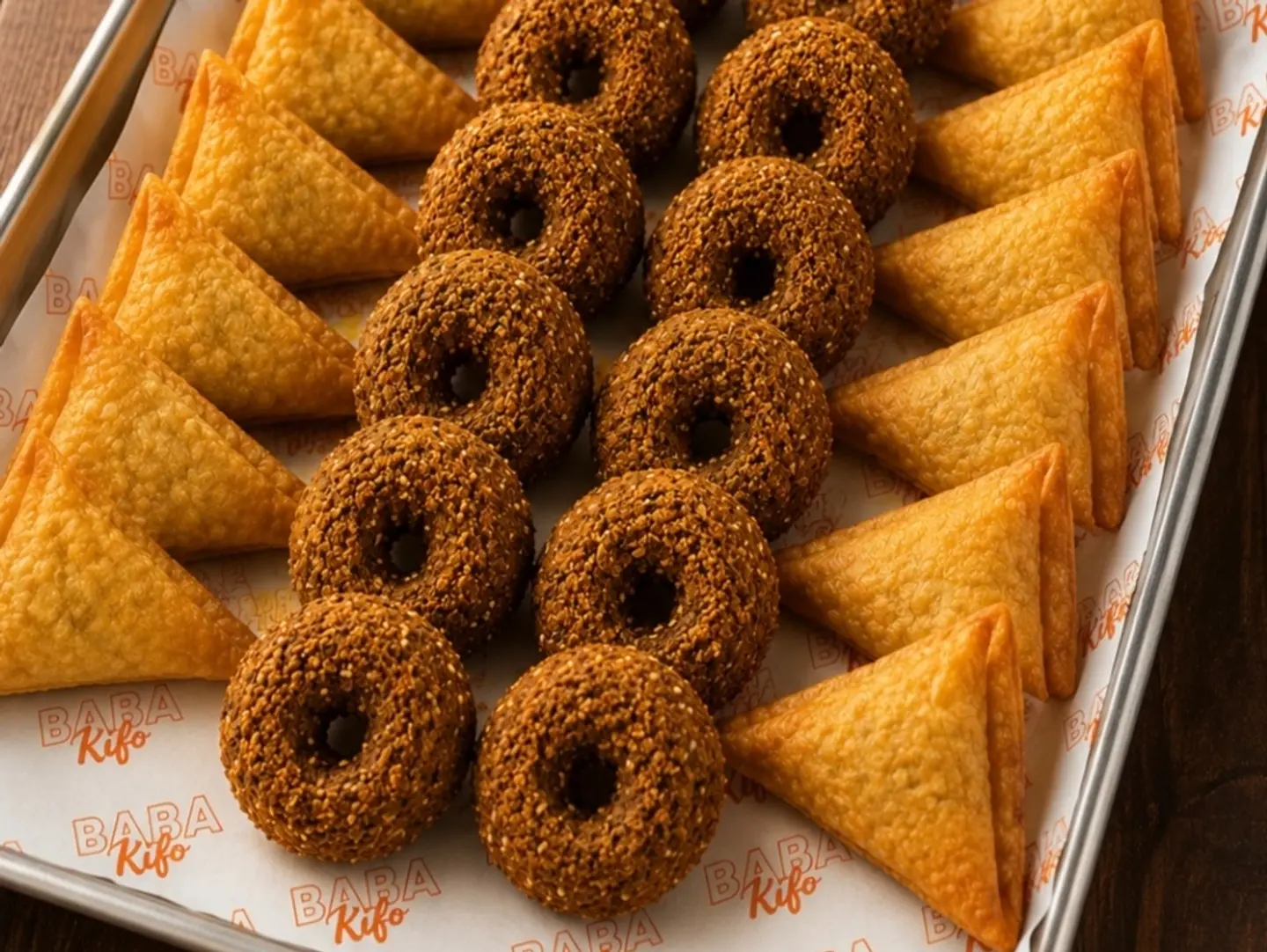 Mix Sambosa And Falafel