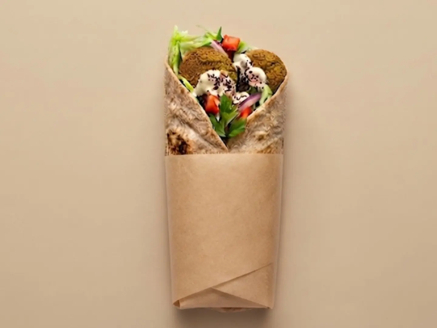 Pur Chapati Falafel
