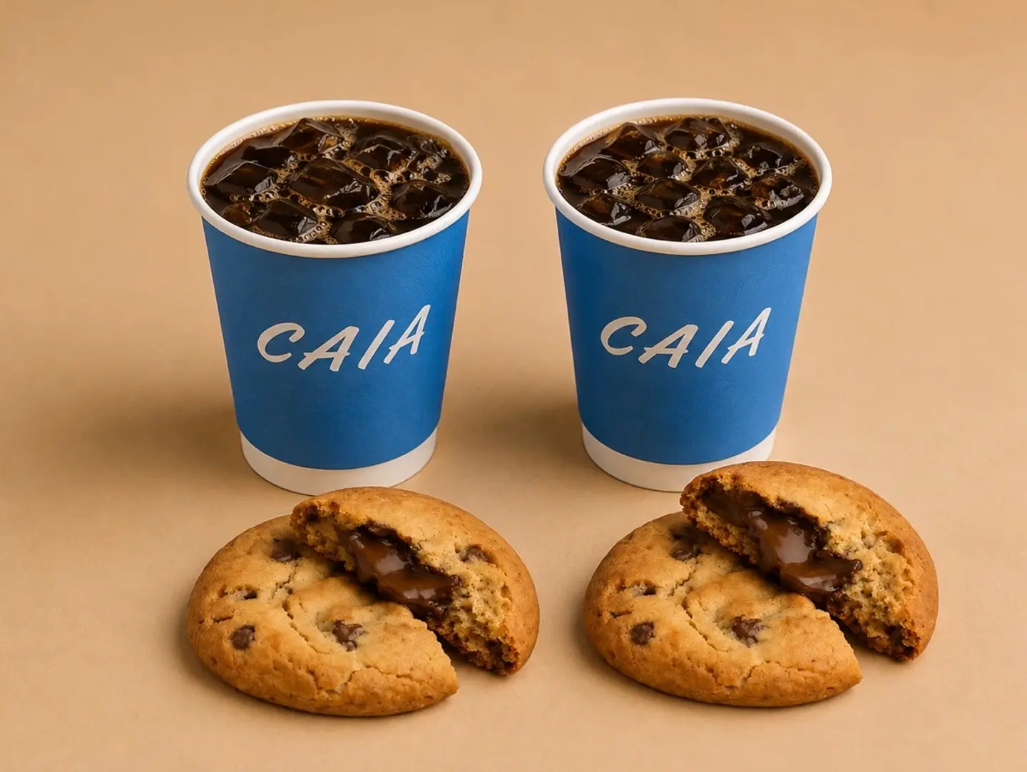 2 Coffee Of The Day + 2 Cookies