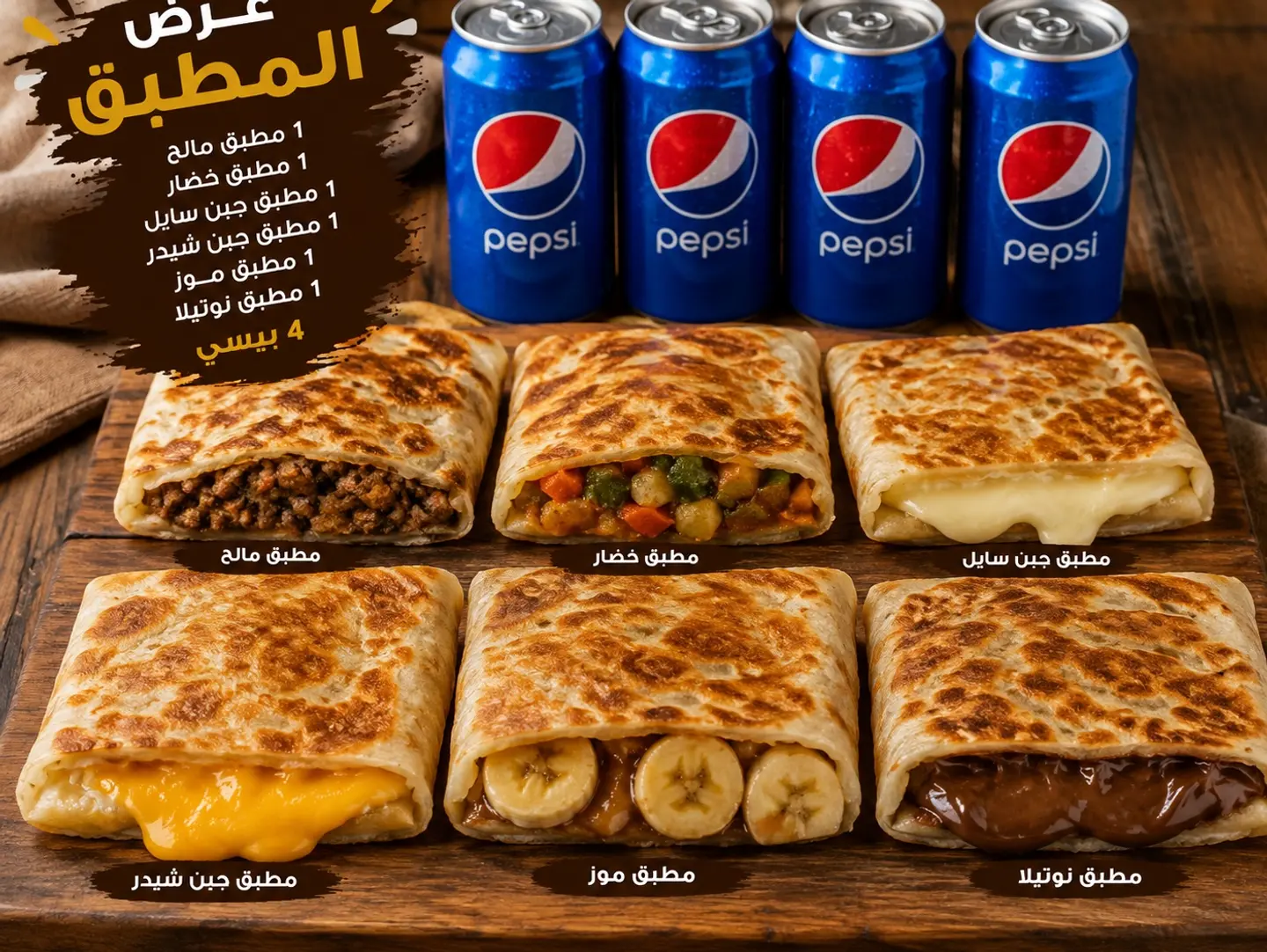 عرض المطبق