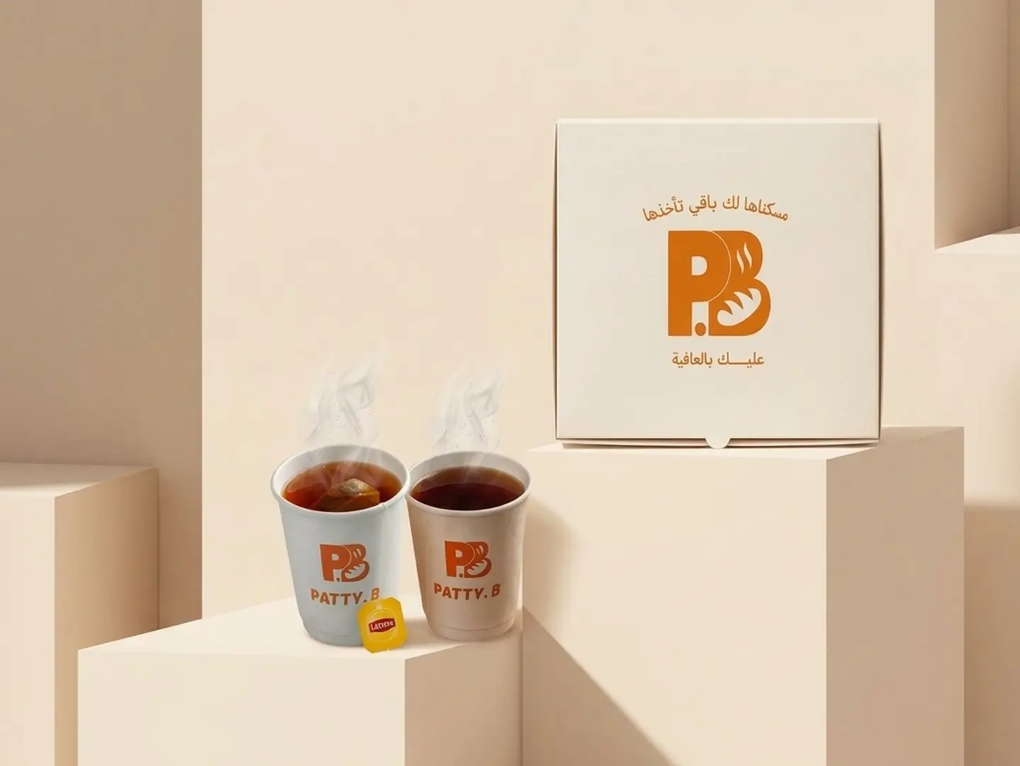بوكس ميني صامولي و مشروب