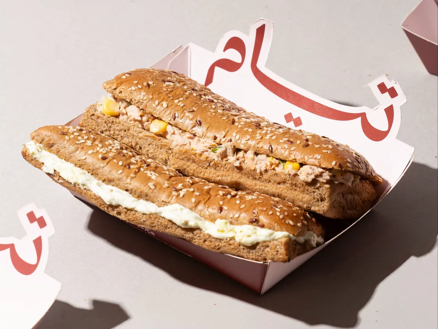 Labneh And Pesto Sandwich