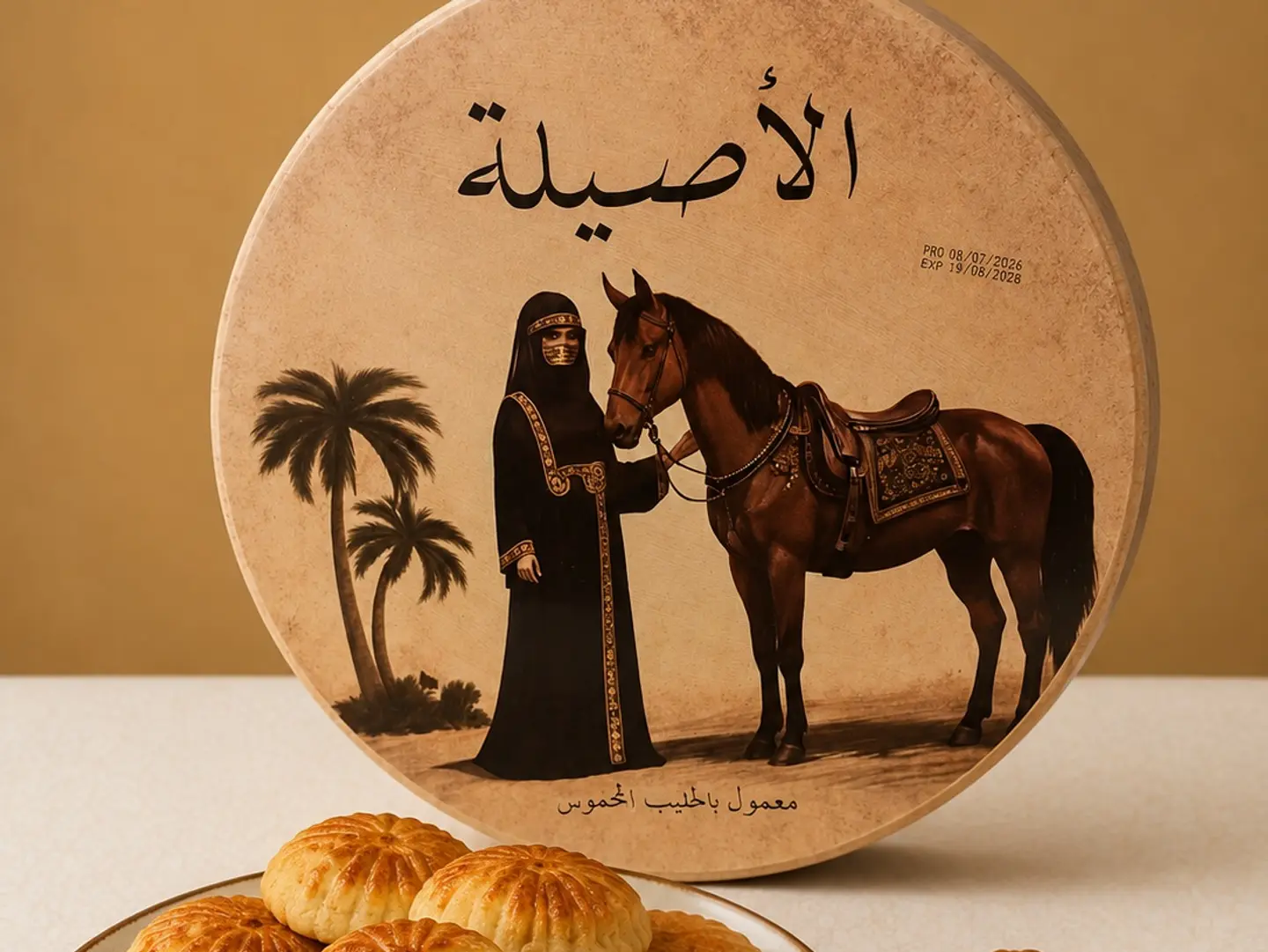 Maamoul With Toasted Milk Powder