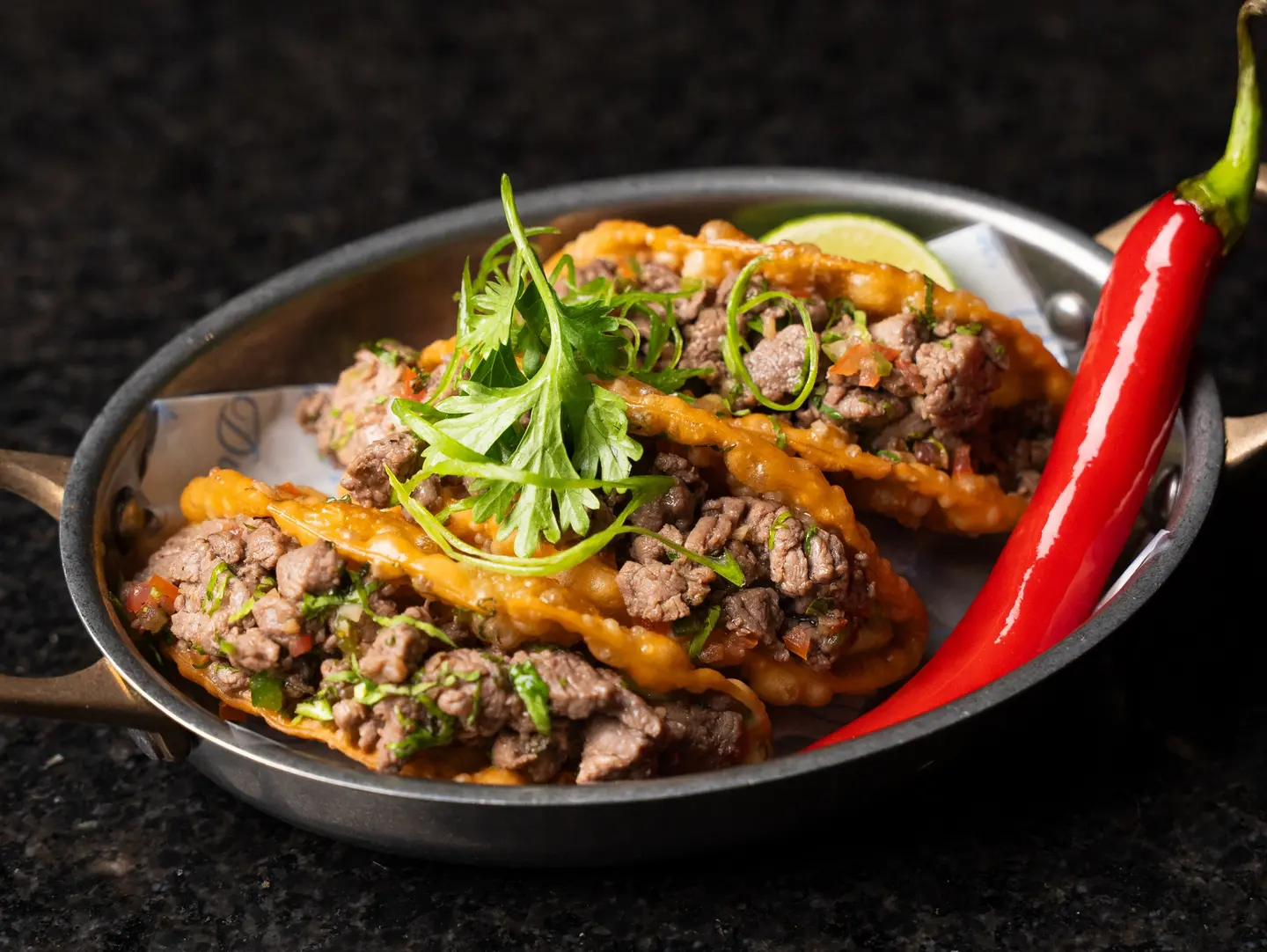 Crispy Beef Tacos