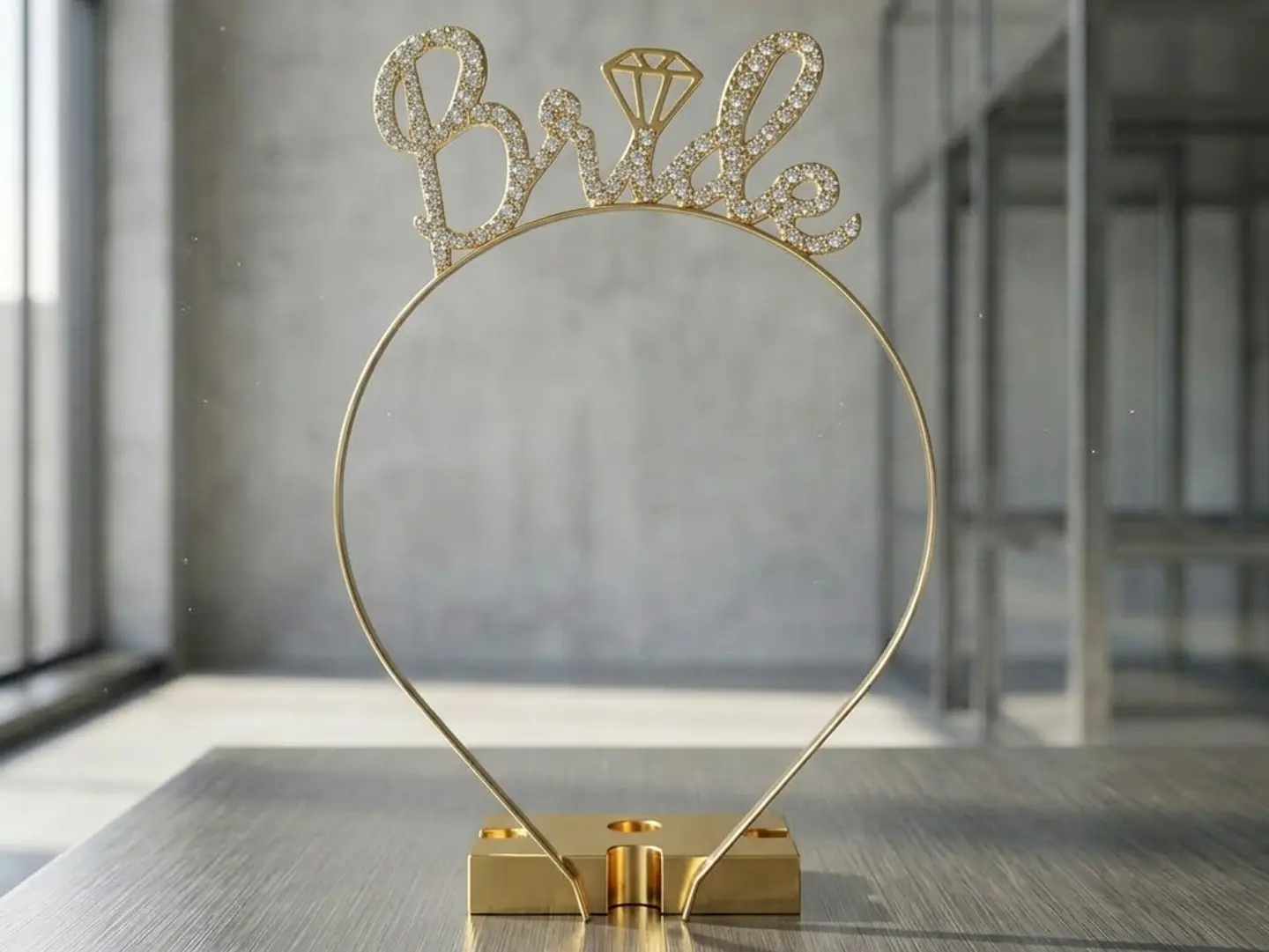 Golden Bride To Be Crown