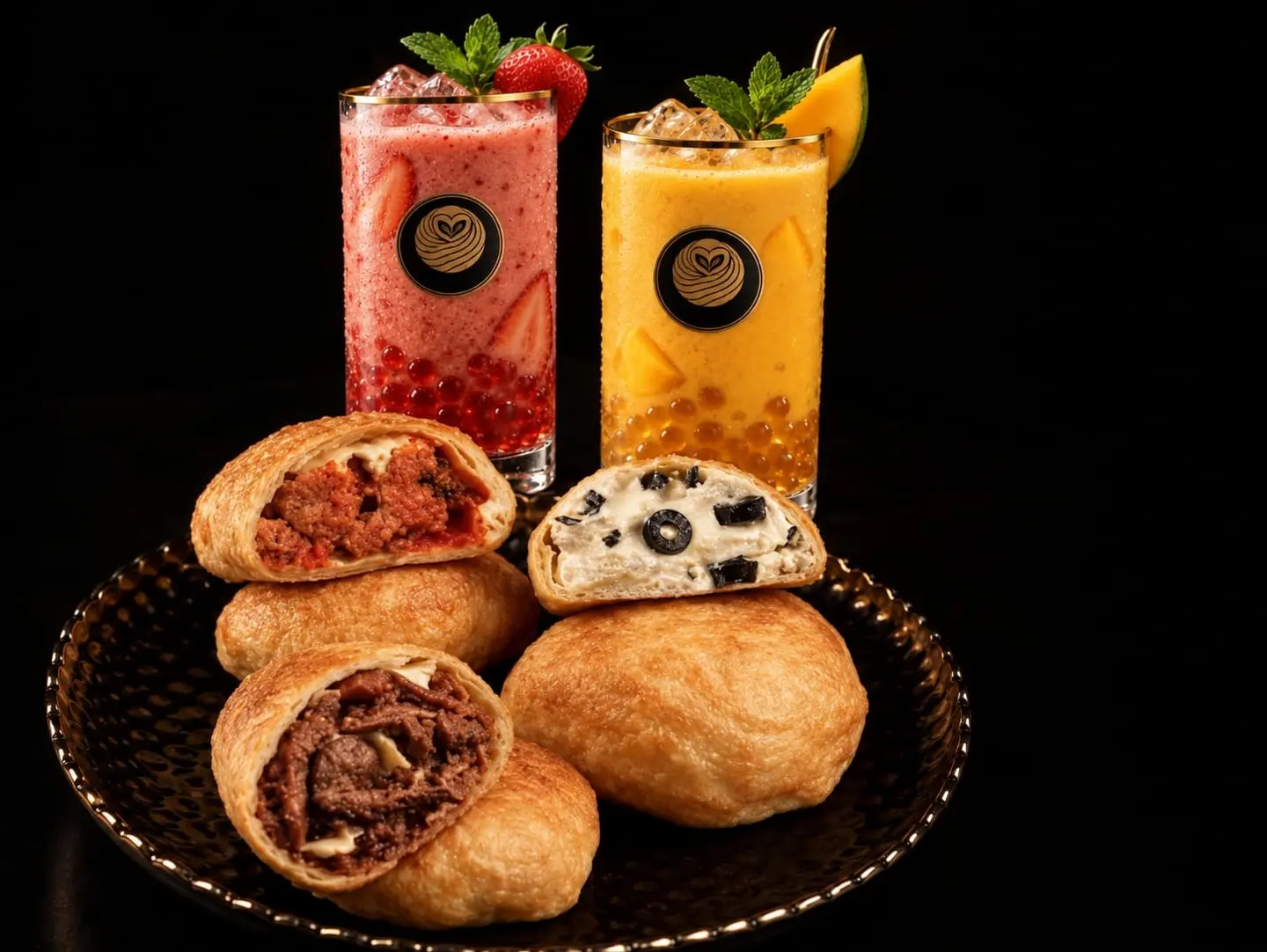 4 Mixed Pie Of Your Choice + 2 Juices