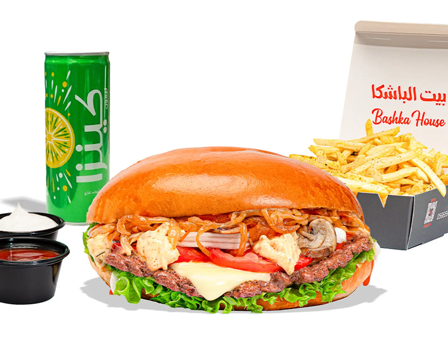 Bashka Beef Burger Meal