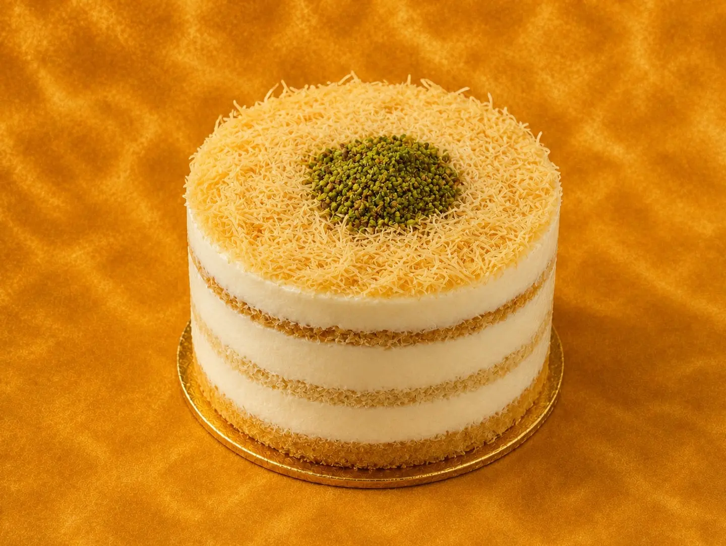 Knafeh Pistachio Cake