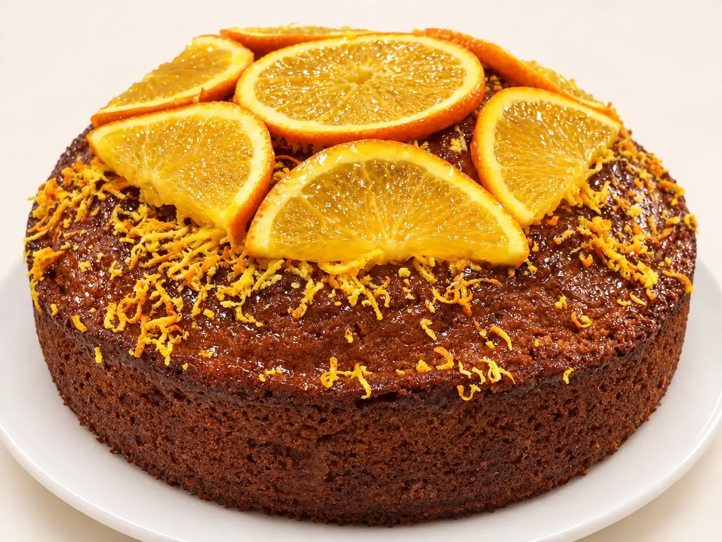 كعكة البرتقال كاملة