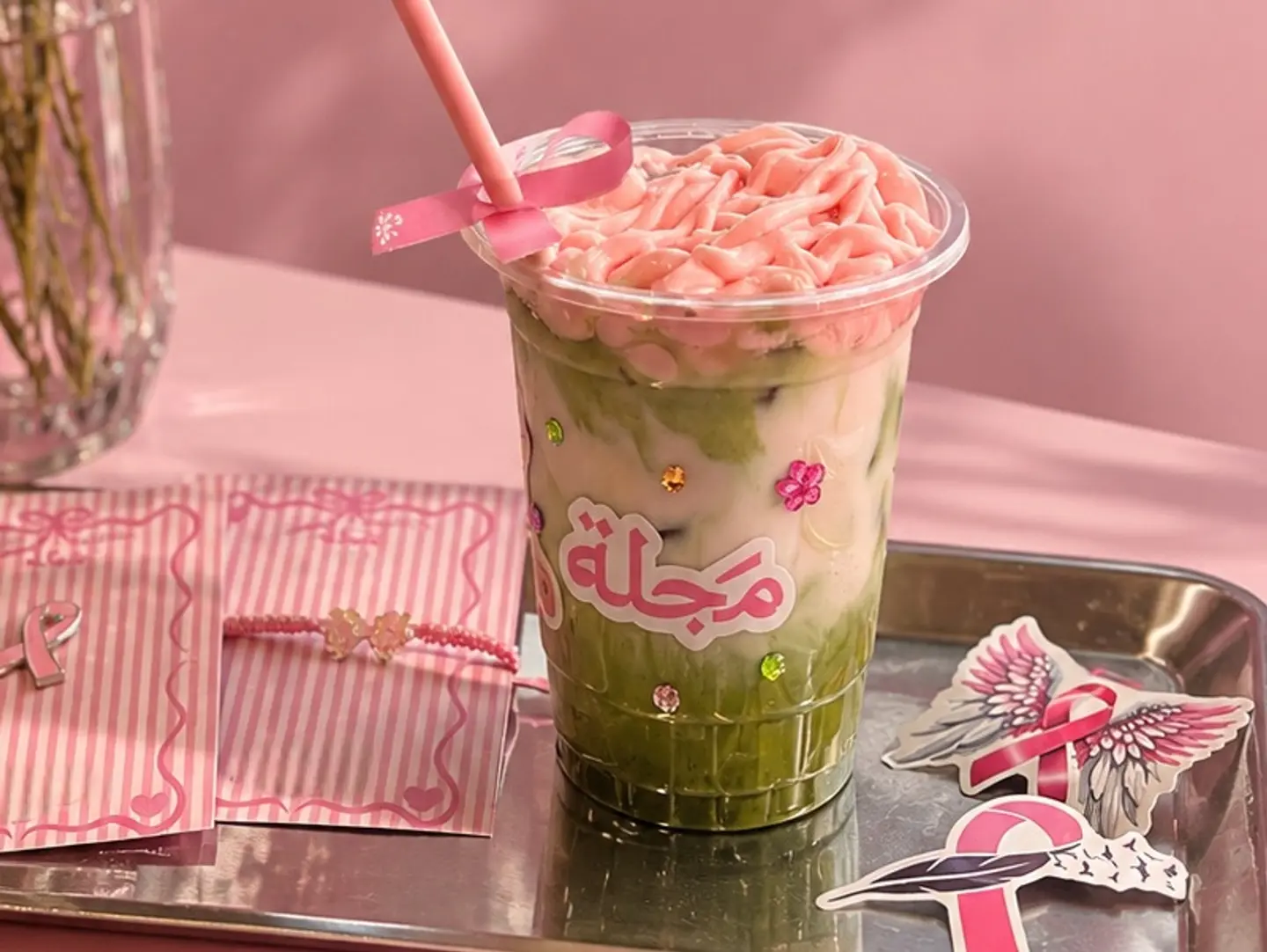 ماتشا حلاوة قطن