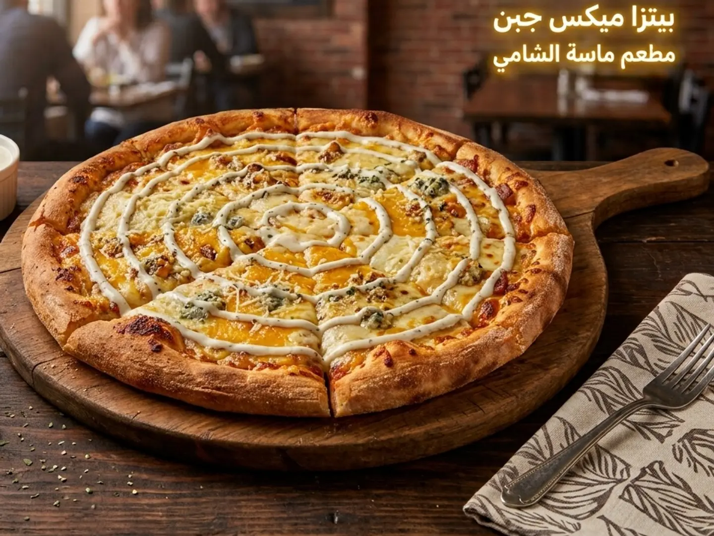 Mixed Cheese Pizza - Small