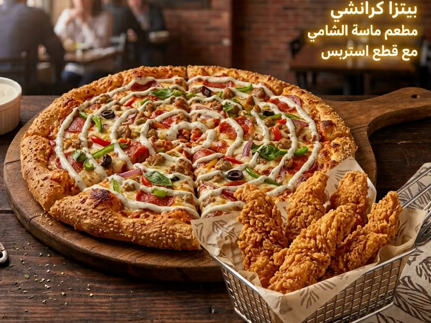 Crunchy Pizza - Small