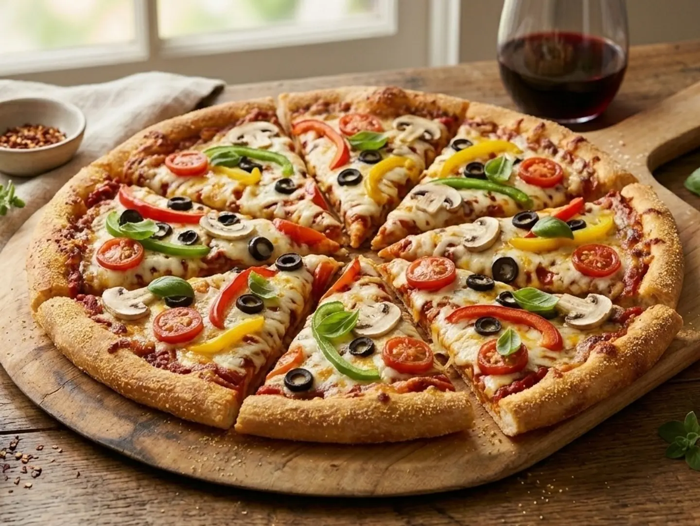 Mixed Vegetable Pizza - Small